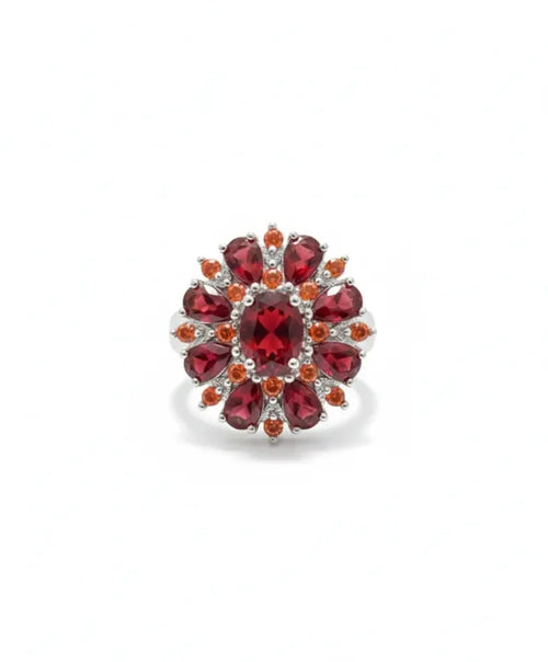 Anillo Pétalo Escarlata | Oro