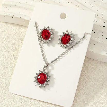 Conjunto de joyas Katya Ruberyn | Oro blanco