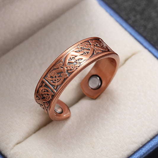 Anillo de cobre Saoirse Crest