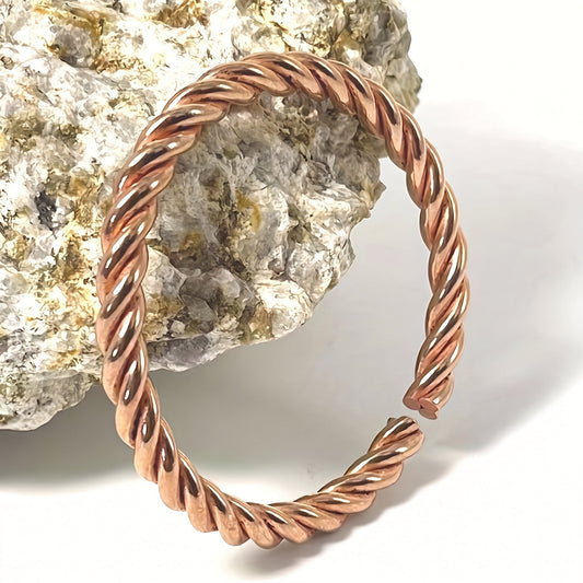 Pulsera de cobre trenzado Cordelia
