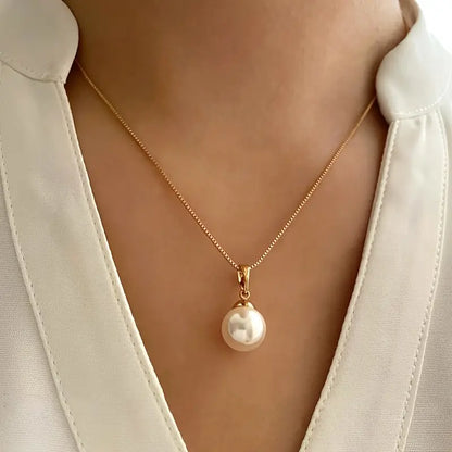 Juego de joyas de perlas Golden Grace | Oro