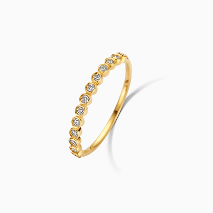 Anillo de burbuja | Oro
