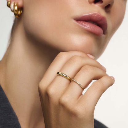 Anillo de burbuja | Oro