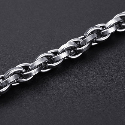 Riven Knox Bracelet | White Gold
