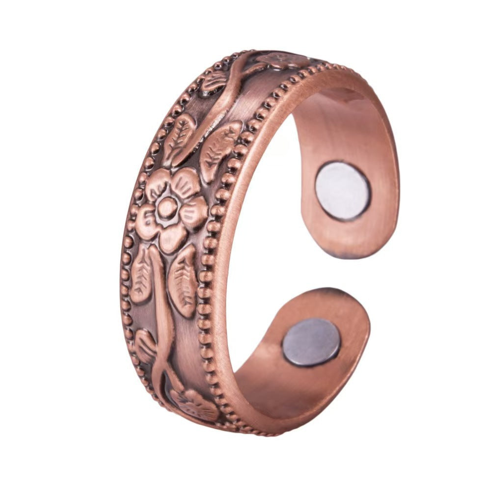 Anillo de cobre Flora Maeve