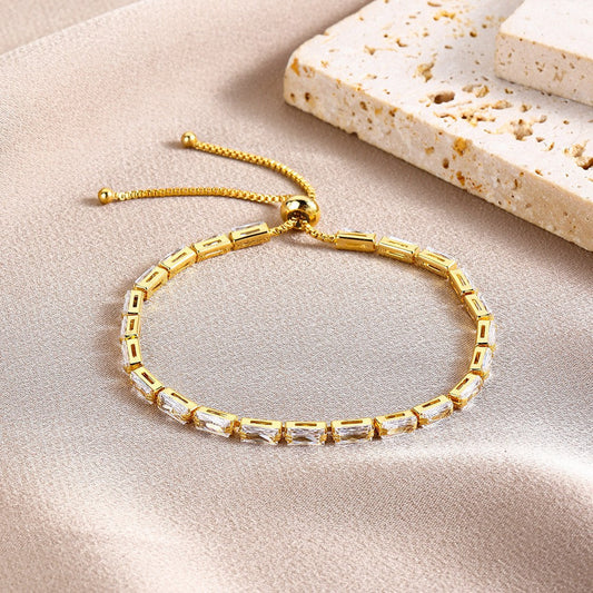 Pulsera tenis Horizen | Oro