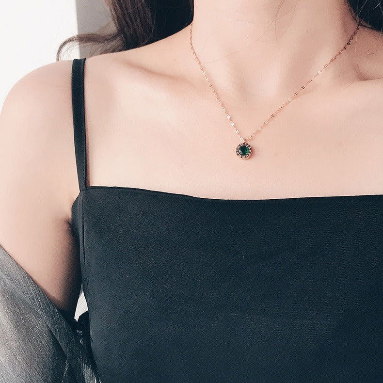 Collar Emerald Dial | Oro