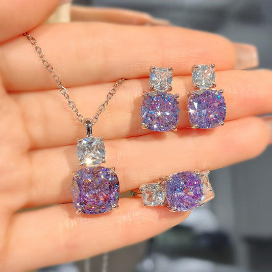 Conjunto Adeline Violetta | Oro blanco