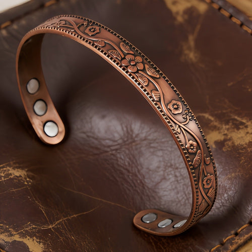 Pulsera de cobre Camille Laurel