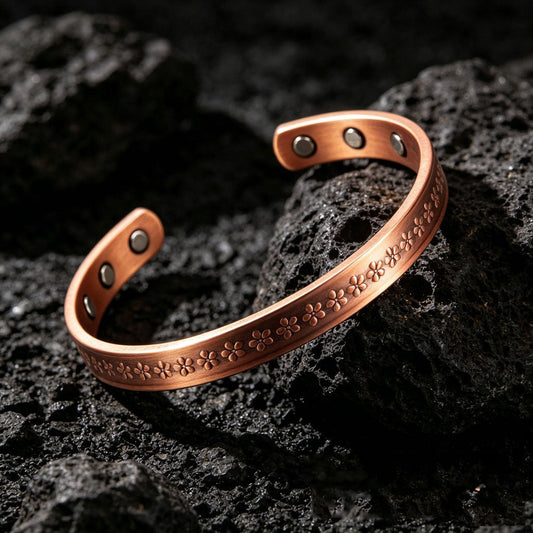 Pulsera de cobre Clover Mairi