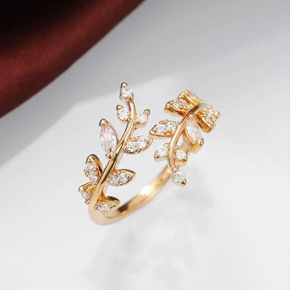 Anillo de oro Elegant Vine | Oro