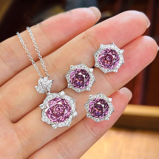Set Amara Pinkdawn | Oro blanco