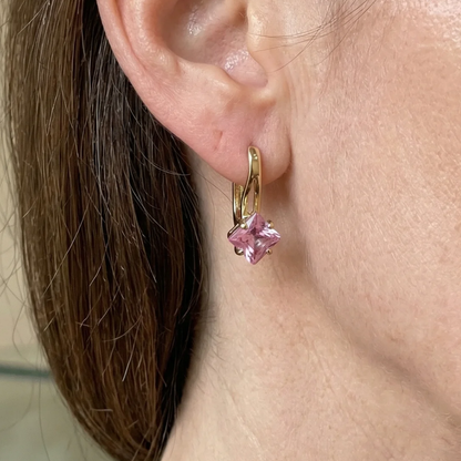 Aretes Rosaluxe Crownlight | Oro rosa