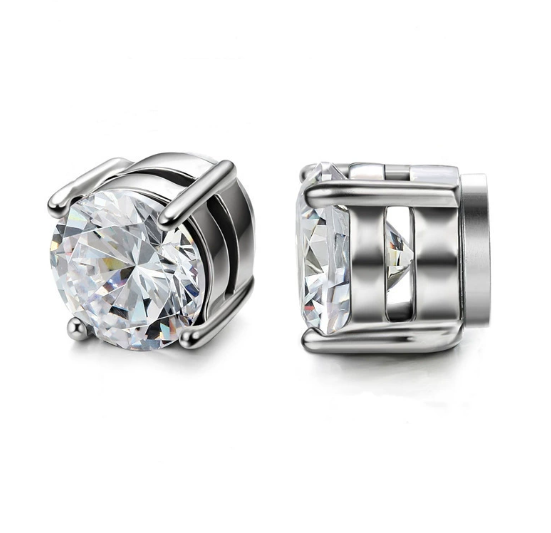 Destinee earrings | White Gold