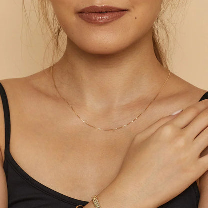 Collar con caja Bodega | Oro
