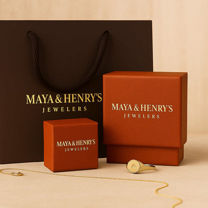 Minimalist Sapphire Pendant Necklace | White Gold