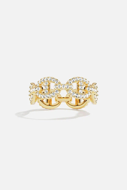 Anillo Isla Marina | Oro blanco