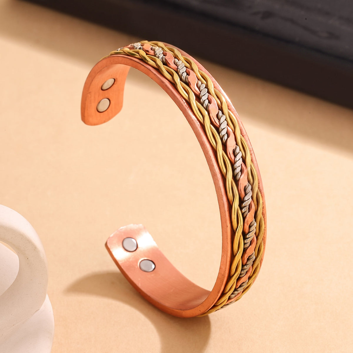 Pulsera de cobre Loom Aurelia