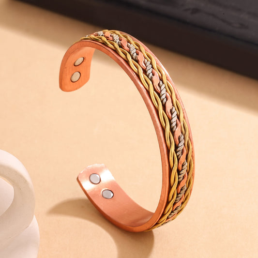 Pulsera de cobre Loom Aurelia