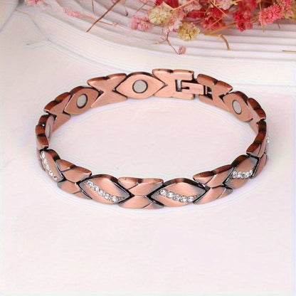 Pulsera de cobre con mosaico Emmeline