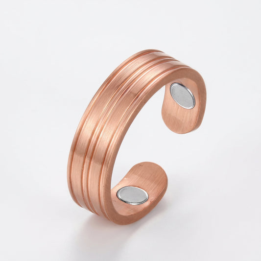 Anillo de cobre Strata