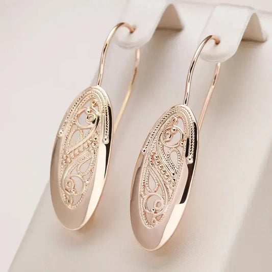 Aretes colgantes Opengleam Gold | Oro