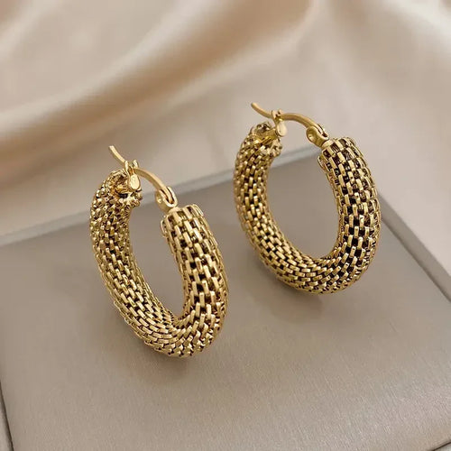 Aretes de Aro Golden Tide | Oro