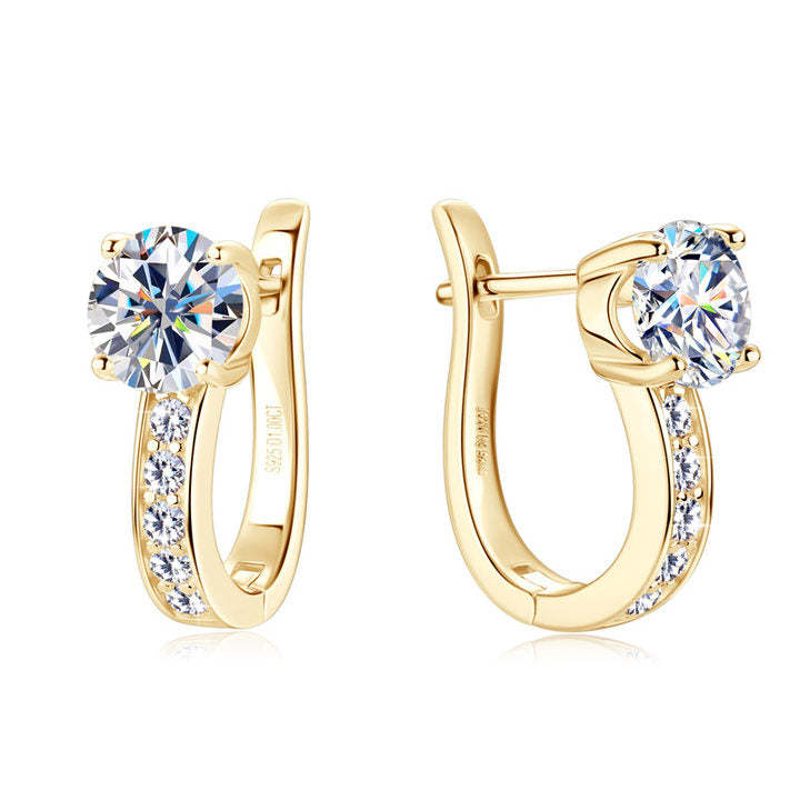 Aretes Huggie Canal | Oro