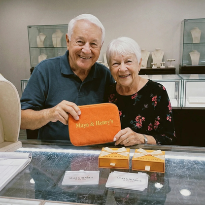 Classic Cluster Tennis Necklace | White Gold