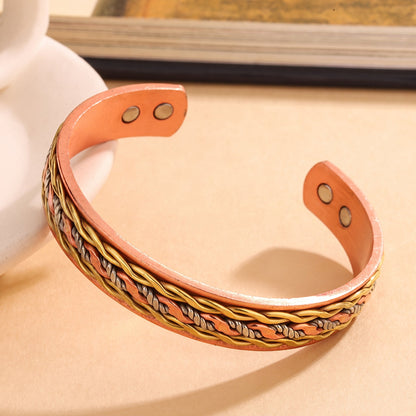 Pulsera de cobre Loom Aurelia