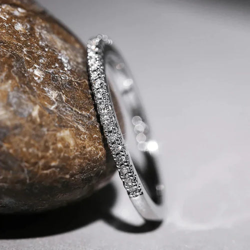 Palmina Verdalis Ring | White Gold