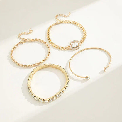 Set de pulseras Domitia Calvina | Oro