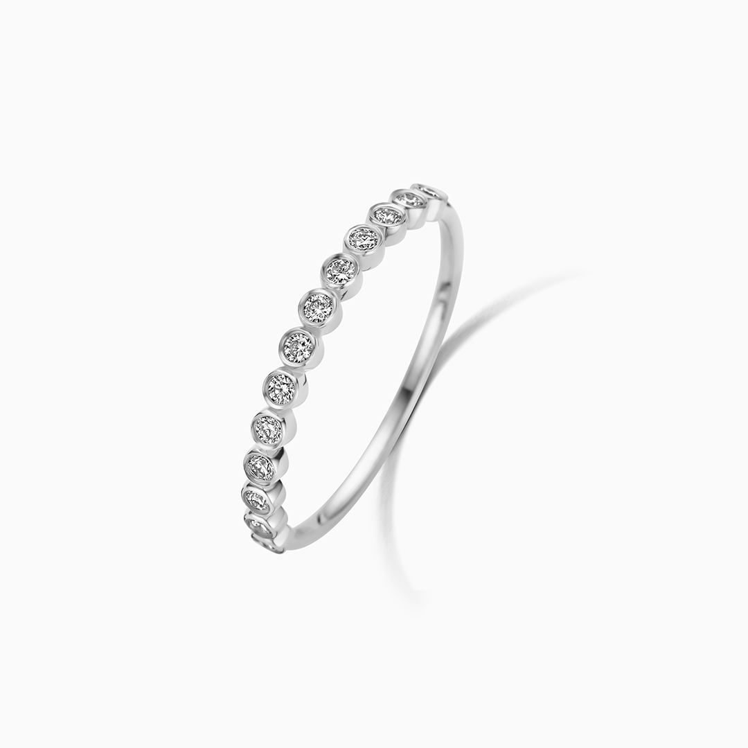 Anillo de burbuja | Oro